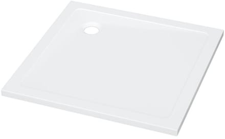 FugaFlow Efficiente Anta Douchebak - 100x100x4cm - vierkant - Acryl - glans wit