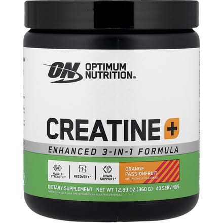 Creatine+, Sinaasappel Passievrucht, 360G(12.69Oz)