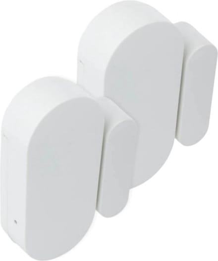 Slimme Zigbee deursensor - Set van 2 - Ook geschikt als raamsensor - Eenvoudig in te stellen via de Smart Life app - Wit