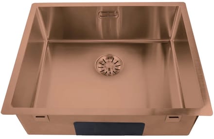DutchLine - Spoelbak 500x400x180 – Geborsteld Brons Koper