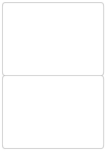 A4 etiketten 200 x 144 mm wit (100 vel)