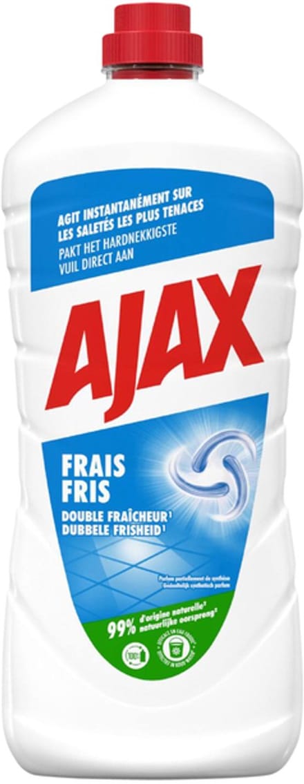 Ajax - Allesreiniger Classic - 12 x 1,25 liter - Voordeelverpakking