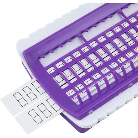Kruissteek Draad Organizer 50 Posities Draadhouder Rijlijn Gereedschap Naaiaccessoires rozerode kleur