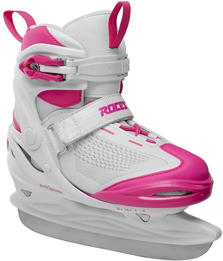 Roces - Moody Ice X Girl Verstelbare IJsschaatsen - Kinderen - Wit/roze - 36-40