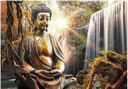 Fotobehang - Waterfall of Contemplation.