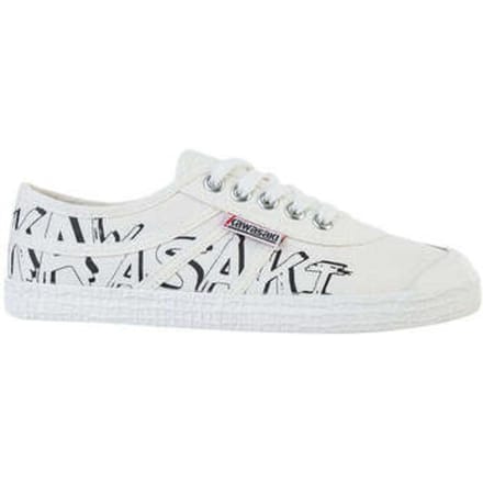 Lage Sneakers Kawasaki Kawasaki Graffiti Canvas Shoe K202416 1002 White