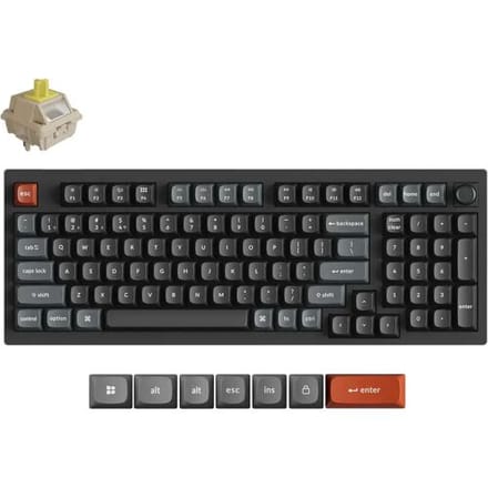 Keychron V5 Ultra 8K banana toetsenbord