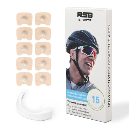 Neusstrips Magnetisch - Neusspreider Set - Sportstrips - Wit