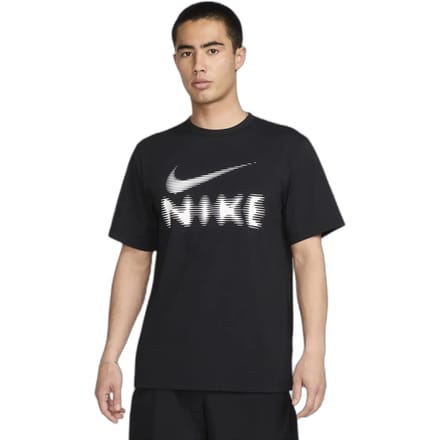 Nike nike hyverse dri-fit uv t-shirt in de kleur zwart.