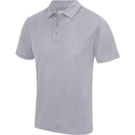 Just Cool - Cool Polo - Heather Grey (Solid) maat M