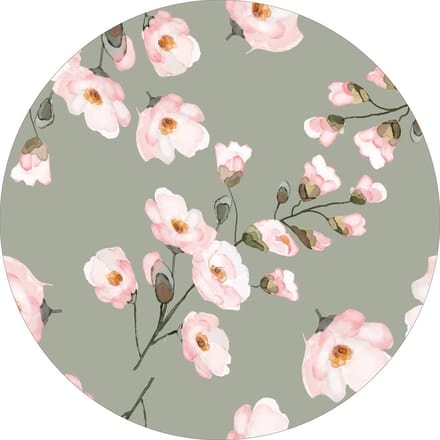 Vinyl | Vloerkleed vinyl rond | Blossom | 170 cm Rond