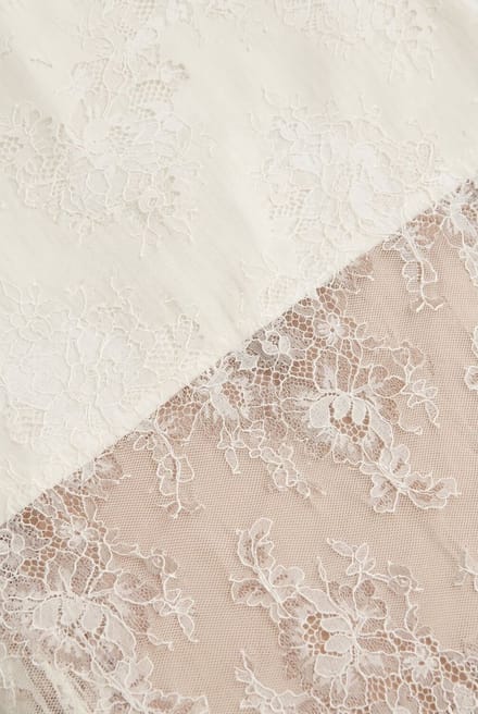EDITED Sharon Skirt Rokken Dames - Creme - Maat 40