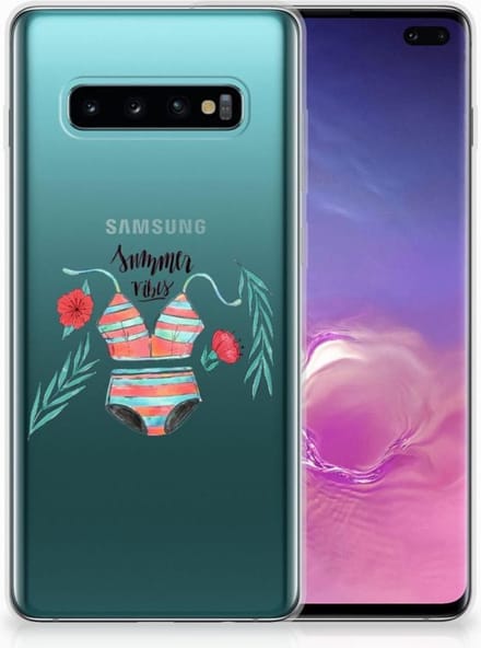 Samsung Galaxy S10 Plus Telefoonhoesje met Naam Boho Summer