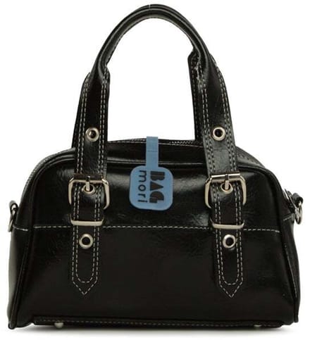 Bagmori Schoudertas Tas met riem en contrasterende stiksels
