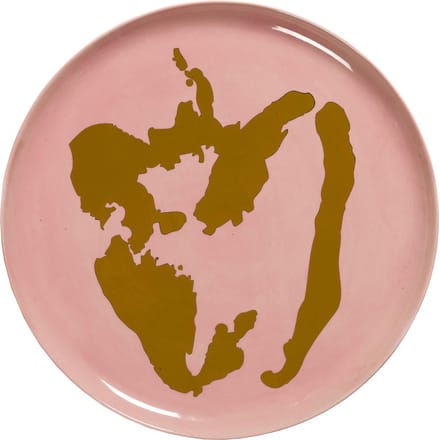 Serax - Ottolenghi Feast - Serveerschaal - Roze/Goud - 35 Ø
