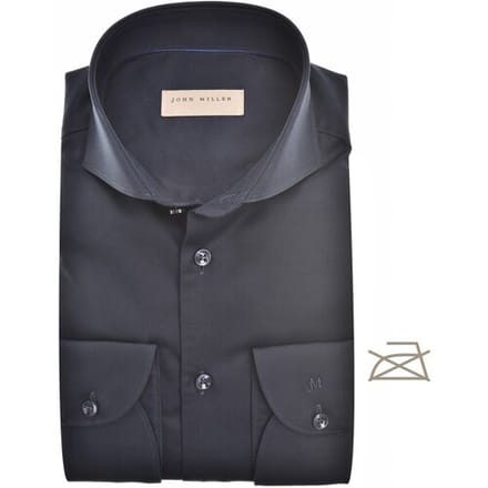 John Miller Overhemd Tailored Non Iron Uni Donker Blauw / male