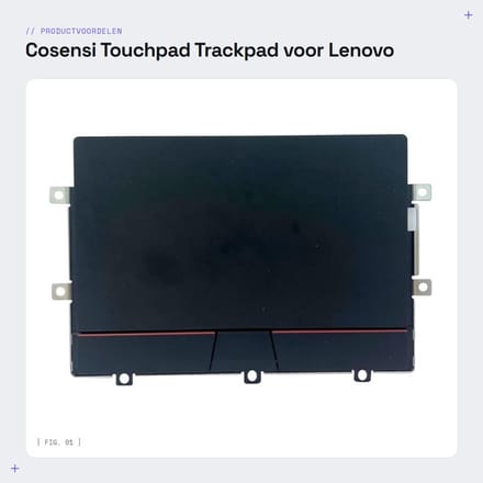 Dailygoods - Touchpad Trackpad voor Lenovo ThinkPad P16v en T16 Series