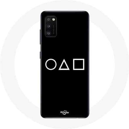Coque - Samsung - Galaxy A41 - Souple - Noir - Squid Game - Protection téléphone noir