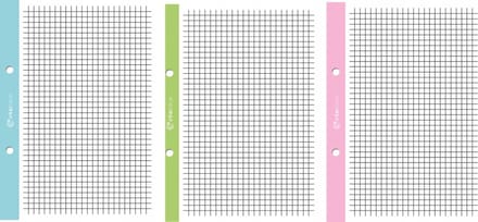 Interdruk A4 Liniatuur Vellen 3x50 Well - 3 Pak