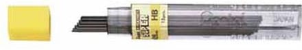Potloodstift Pentel 0.9mm zwart per koker 2B - 12 stuks