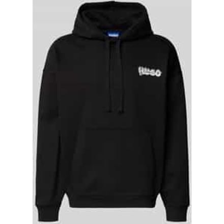 Relaxed fit hoodie van puur katoen, model 'NYROHOOD'