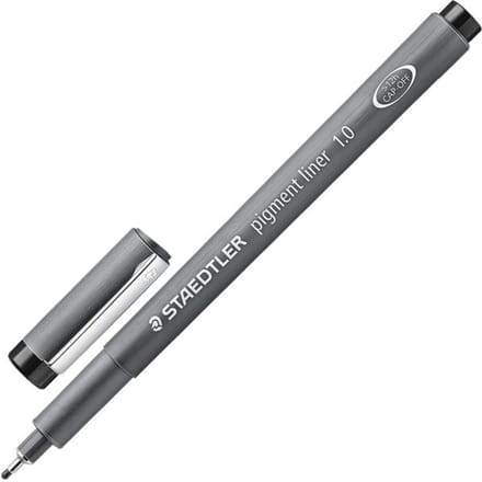 STAEDTLER - Artist Series - pigment liner - zwart - 0,1 mm