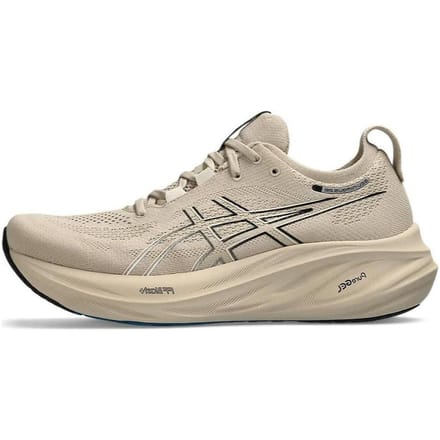 ASICS Gel Nimbus 26 Feather Grey Black Heren Sneakers Tan 1011B794-021 40 gray