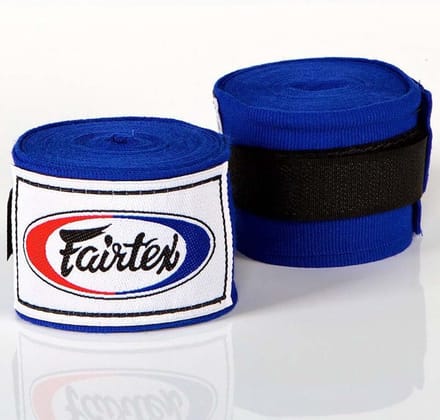Handbandages - Zwachtels Boksen - Vechtsport Training - Semi-elastisch Katoen - 4.5 Meter - Blauw