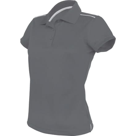 Damessportpolo 'Proact' met korte mouwen Sporty Grey - S