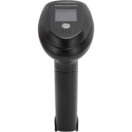 Scanner de codes-barres Filaire USB Sans fil 2.4G Bluetooth Portable 1D 2D QR Scanner de codes-barres pour Magasin black