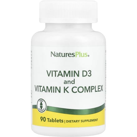 Vitamine D3 & Vitamine K Complex, 90 Tabletten