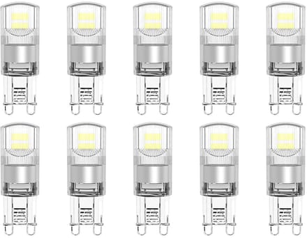 Modee LED Lamp G9 - 1.9W 4000K 200 LM 230V - LED Lamp insteek - Wit Licht - 10 stuks