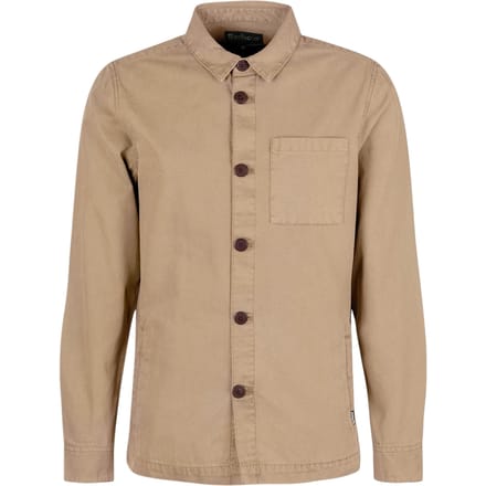 jas Barbour gewassen overshirt - gewassen steen