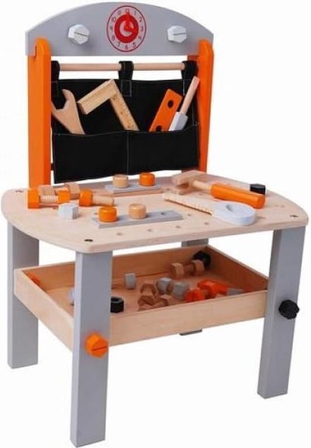 Playwood Werkbank Met Gereedschap