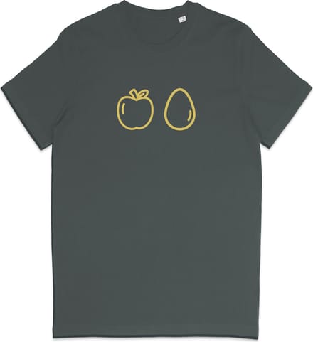 Dames Heren T Shirt Klussen - Appeltje Eitje - Grappig Cadeau voor Doe Het Zelvers - Grijs - M