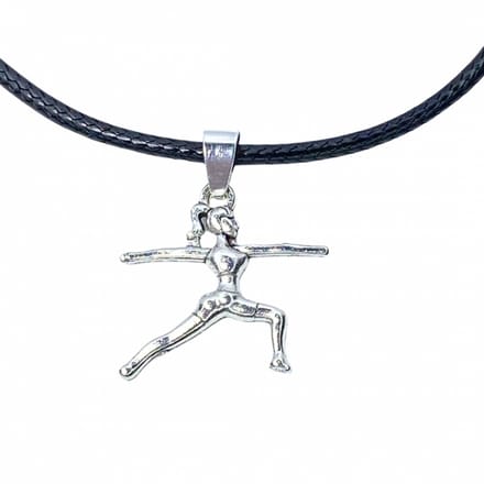 Ketting Turnen zwart dance - Charme Bijoux