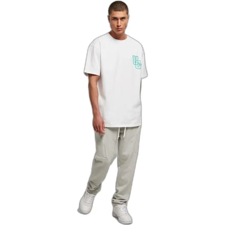 Urban Classics - Low Crotch Cargo Heren joggingbroek - L - Grijs