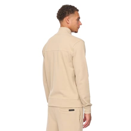 Duck and Cover Heren Tames Volledige Rits Sweatshirt (Stone)