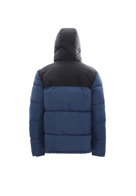 Mo Gewatteerd jack Heren Donker blauwgroen zwart