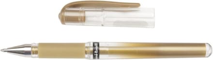 Uni ball Signo broad Pigment ink pen Goud