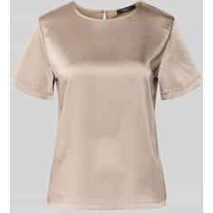 Regular fit T-shirt met lyocellgehalte model 'ZONA'