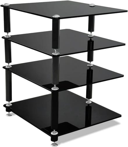 Hifi Meubel met Geïsoleerde Plateau's voor Audioapparatuur