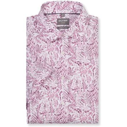 OLYMP Luxor Overhemd, Comfort Fit, New Kent, Mauve