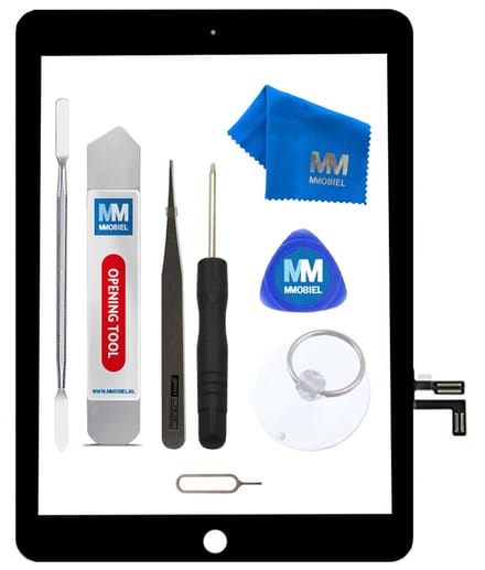 MMOBIEL Digitizer Scherm Display Glas Touchscreen voor iPad 7 / iPad 8 (Zwart) - inclusief Tools