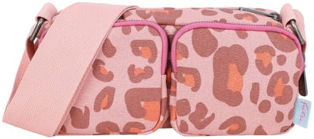 Fritzi aus Preußen schoudertas Donny Crossover Bag Long Canvas Leo Brick roze