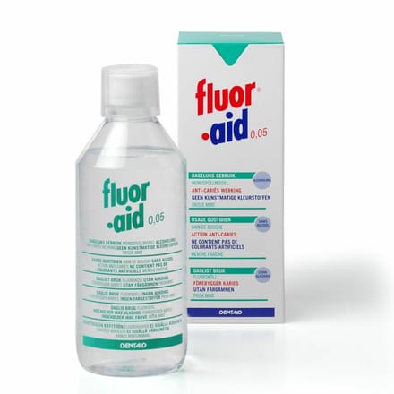 FluorAid - Mondwater 0.05 - 3 x 500 ml - Voordeelverpakking