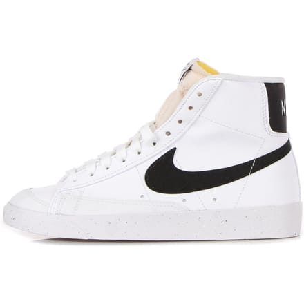 W Blazer Mid 77 Next Nature Wit/zwarte dameshoge schoen