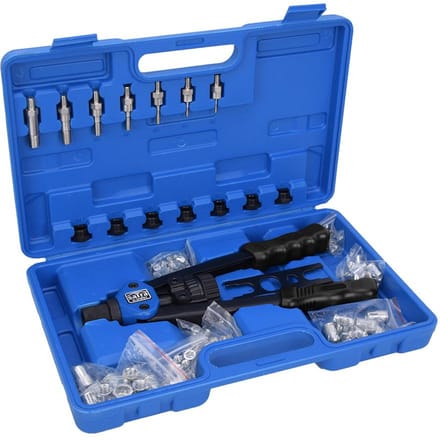 Pistolet à riveter manuel pour écrous, outil manuel pour riveter fileté M3 M4 M5 M6 M8 M10 M12 blue