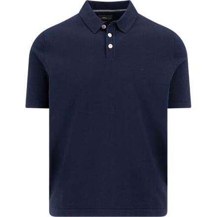 Fynch-Hatton Polo Superflex Shortsleeve Subtle Mélange Navy / male