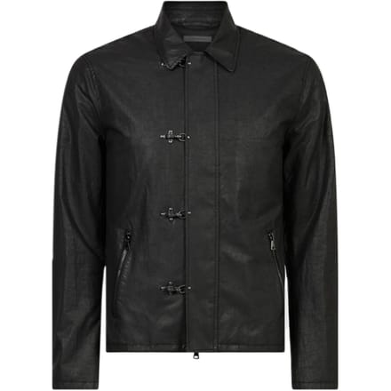 John Varvatos Toggle Front Closure Outerwear Black Taglia: 54 | Giacche di pelle Outlet | Uomo | Nero
